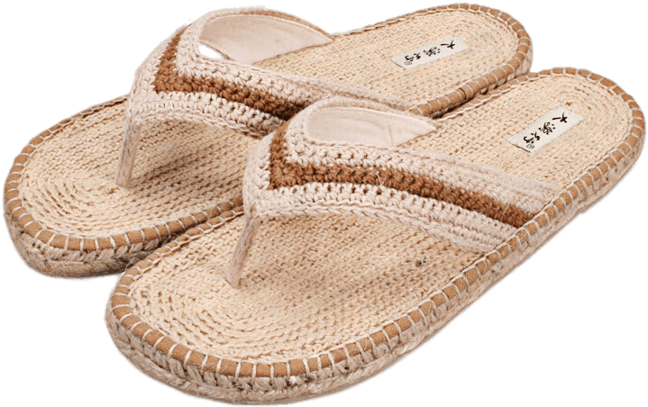 Sandals-straw - Sandalias De Paja Png, Transparent Png PNG with transparent background