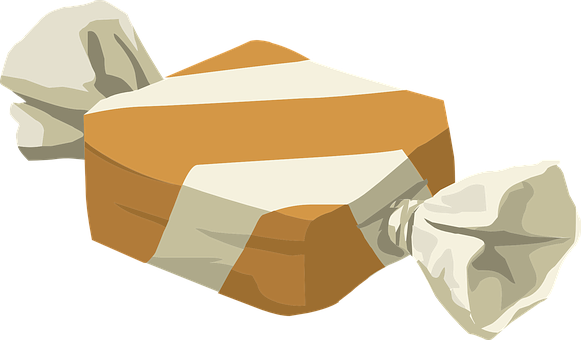 Wrapped Candy Illustration PNG with transparent background