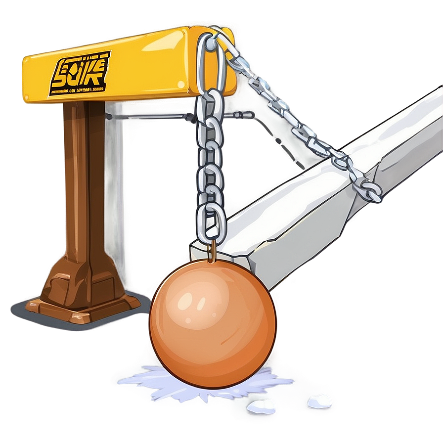 Wrecking Ball Crushing Obstacles Png Emp