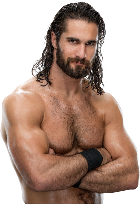 Wrestler Seth Rollins Portrait