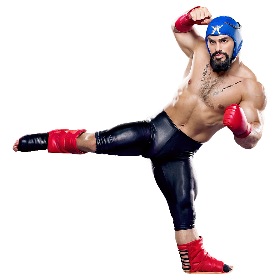 Wrestler Signature Kick Png Chk43