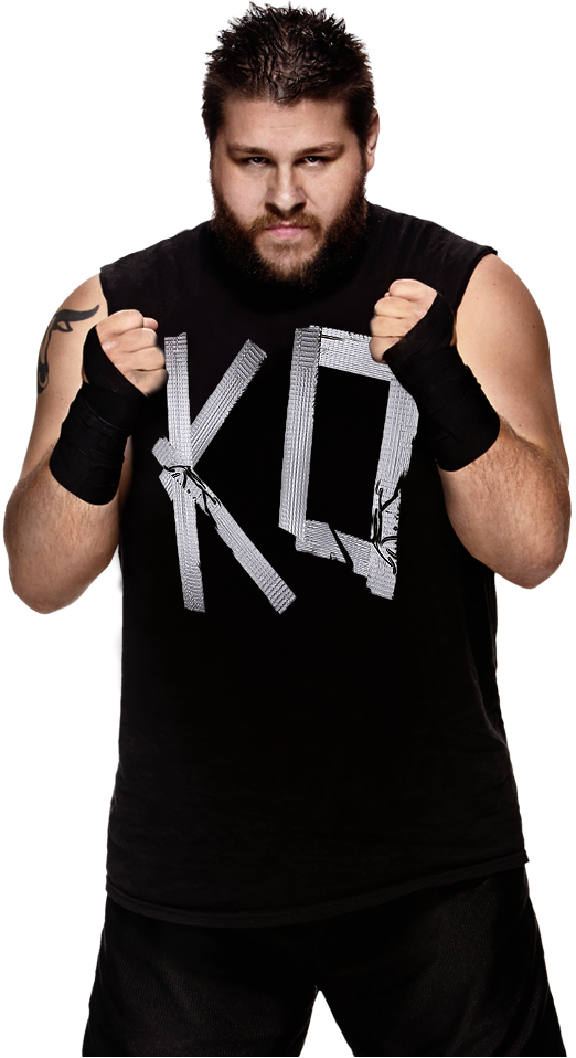 Wrestler_with_ K O_ Shirt_ Posing