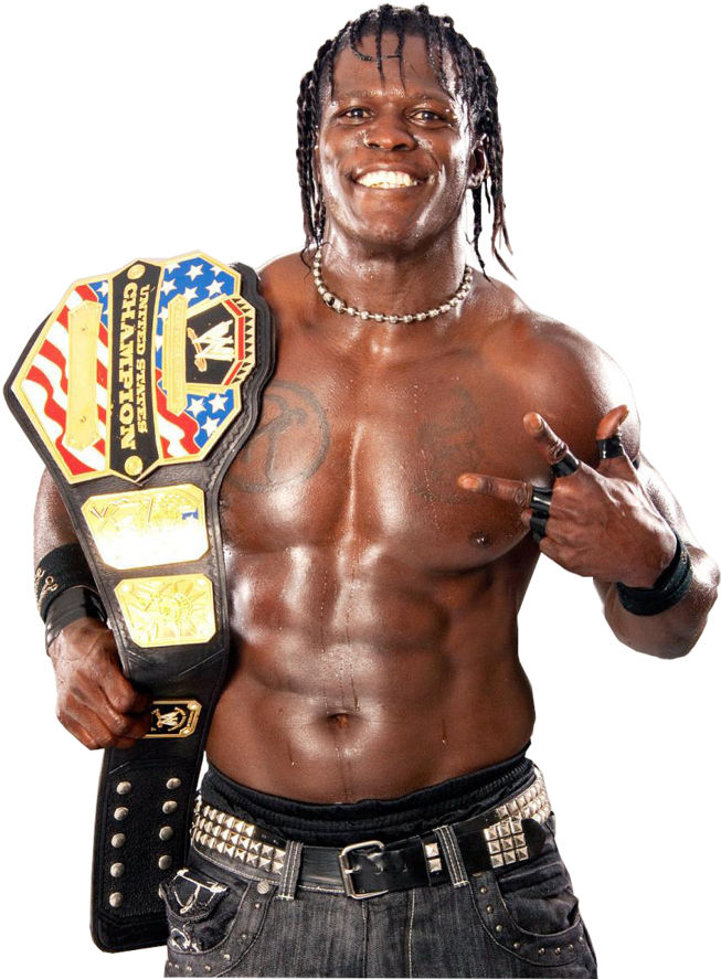 R-truth Png Wrestler Wwe - Wwe Champion R Truth, Transparent Png PNG image with a transparent background, free high-resolution download