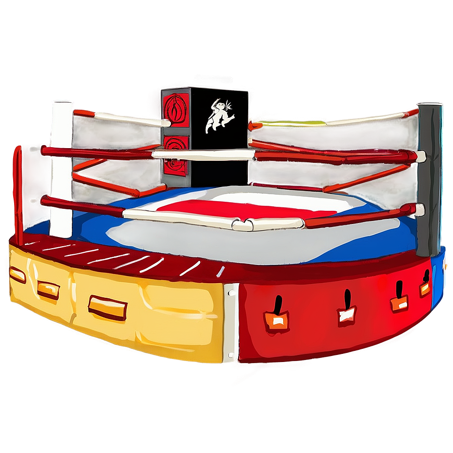 Wrestling Ring For Training Png 06202024