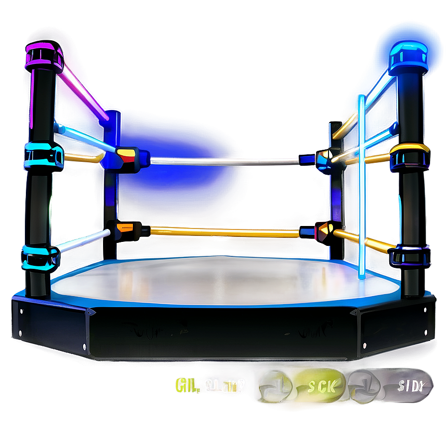 Wrestling Ring With Led Lights Png Tlj