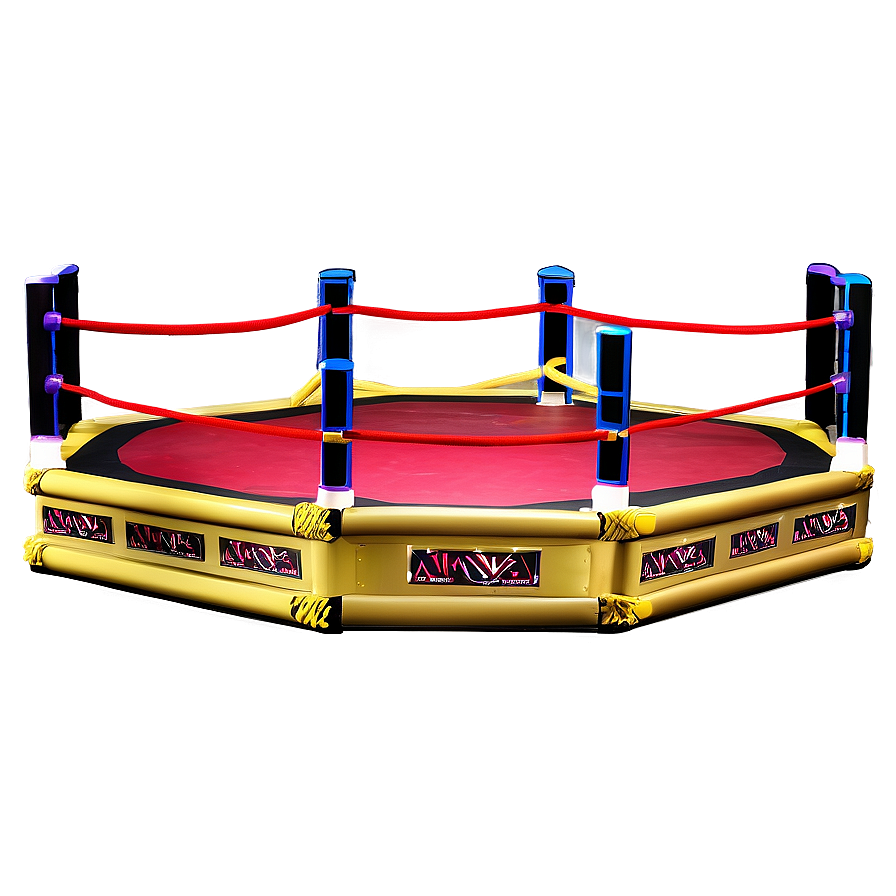 Wrestling Ring With Ropes Png Axh29