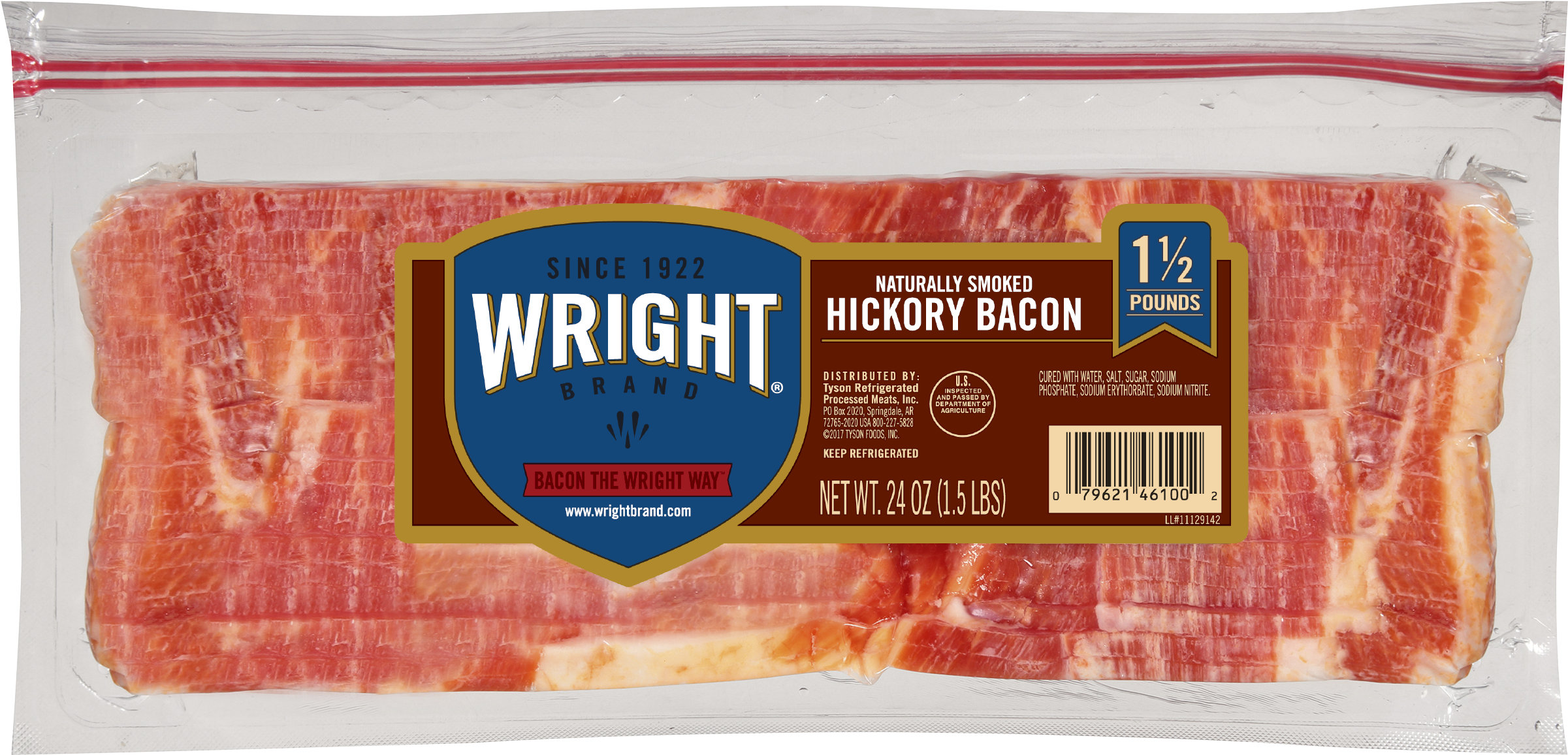 Wright Bacon 24 Oz, HD Png Download PNG with transparent background