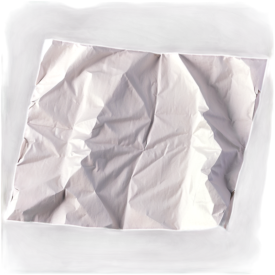 Wrinkled Paper With Creases Png Fls