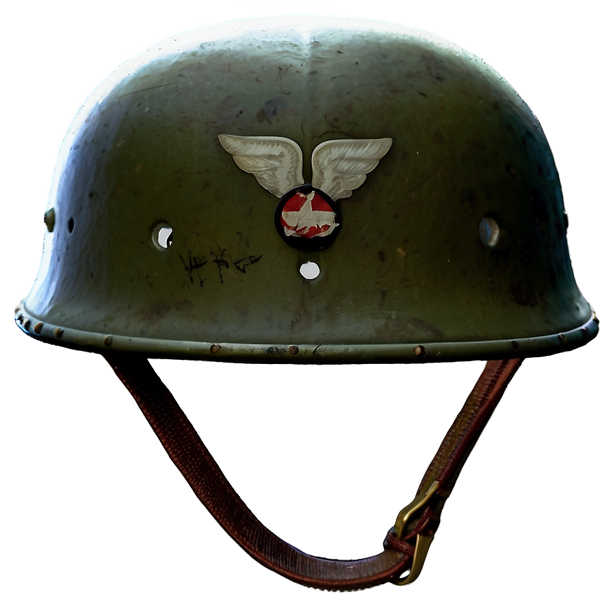 Ww2 Helmet With Markings Png Jxs30