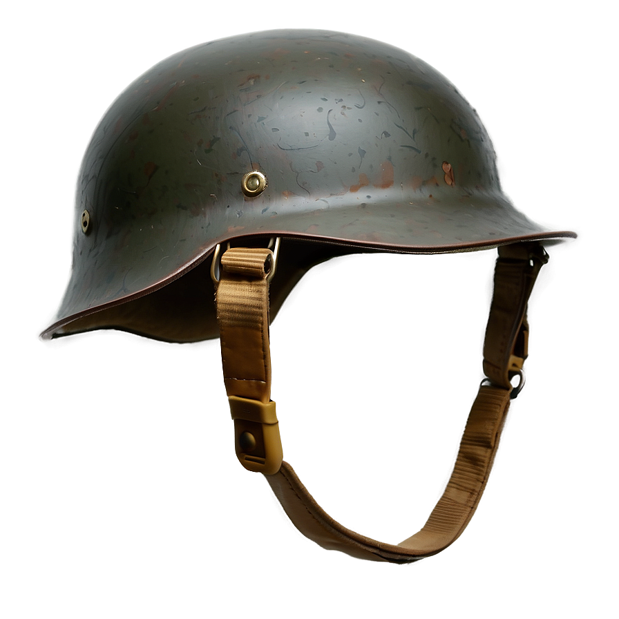 Ww2 Helmet With Scar Png 46