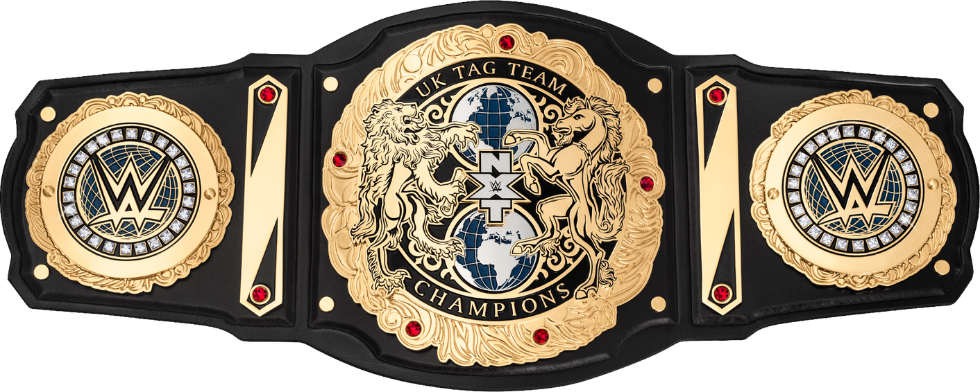 Wwe Nxt Uk Tag Team Championship Belt Png By Darkvoidpictures - Aew Tag Team Championship, Transparent Png PNG with transparent background