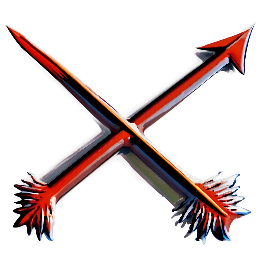 X Mark With Arrow Png Eqt38