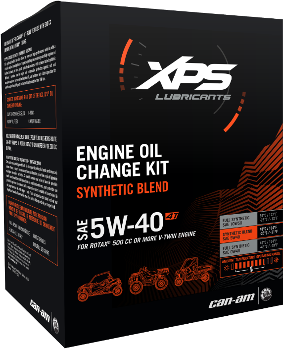 X P S Engine Oil Change Kit Synthetic Blend5 W40