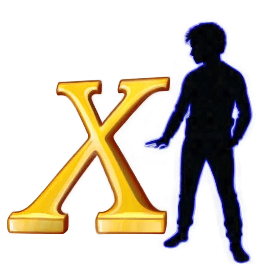 X Silhouette Transparent Png 32