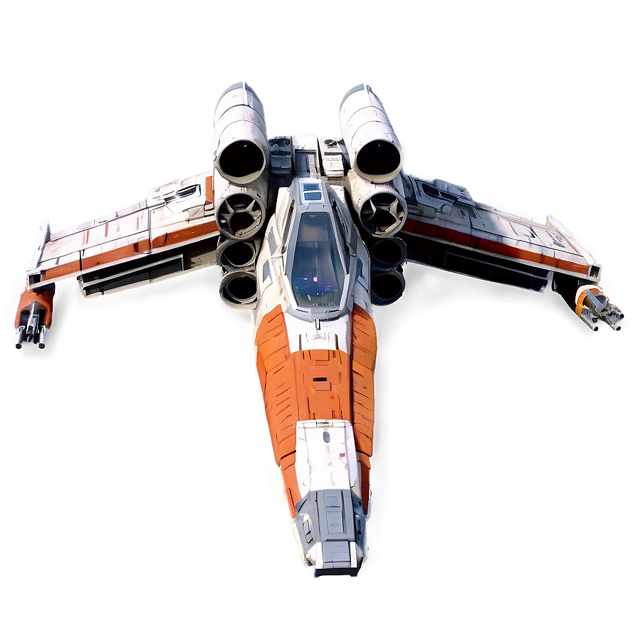 X Wing Top View Png 06132024