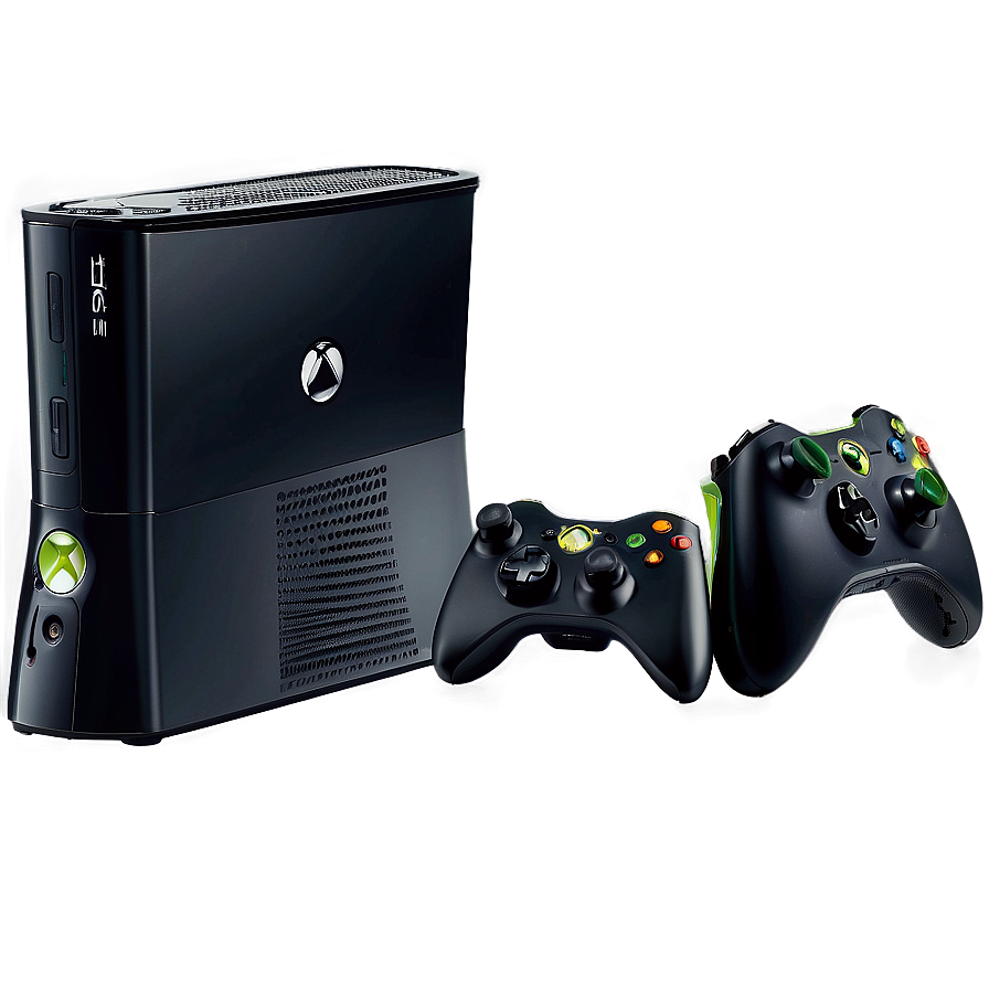 Xbox 360 Slim Model Png 3