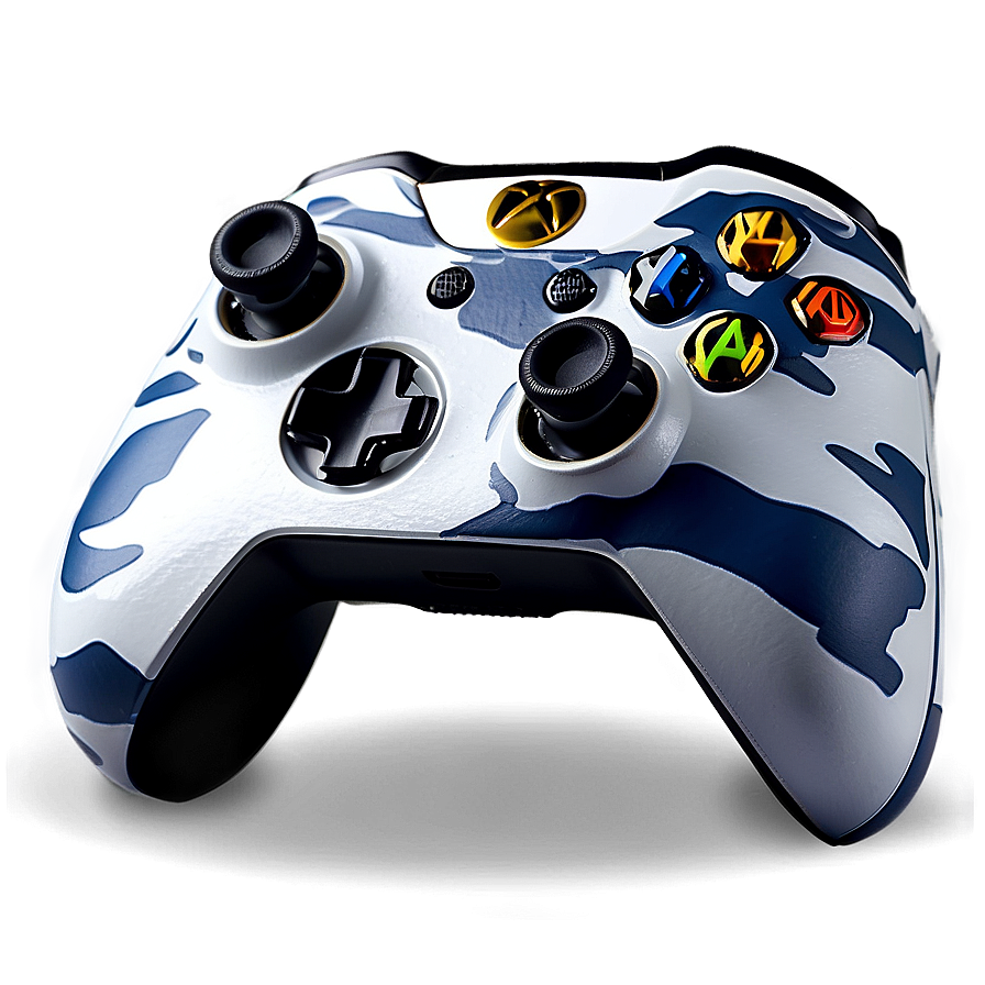 Xbox Controller Arctic Camo Png Fle