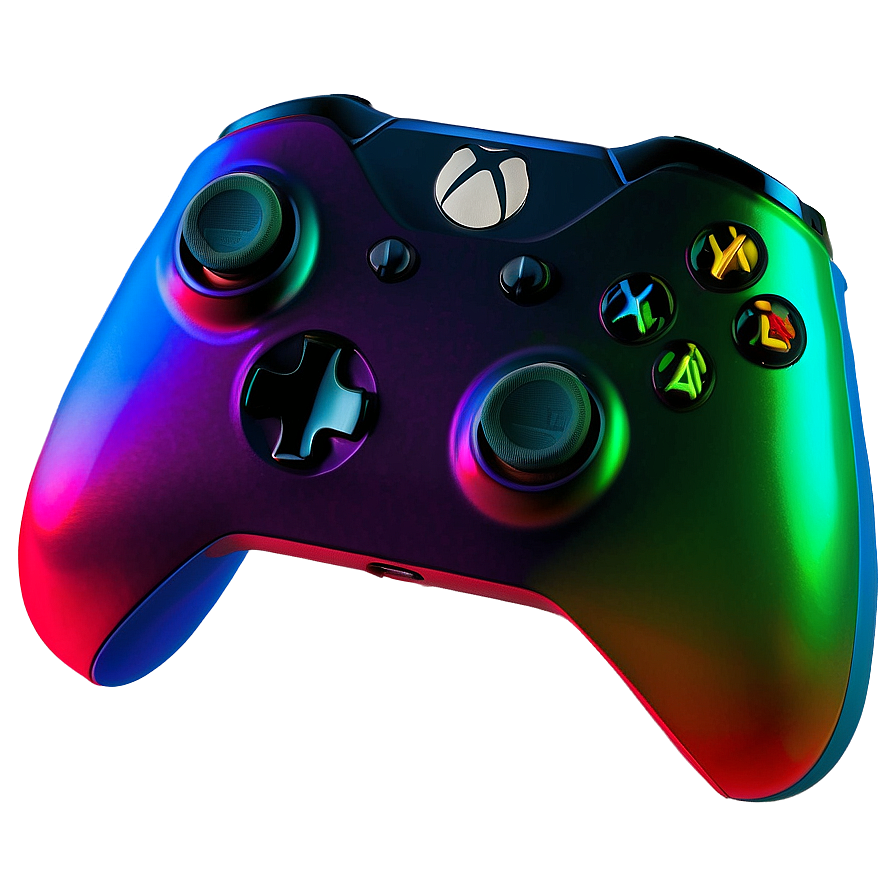 Xbox Controller Blue Fade PNG daw13 PNG with transparent background