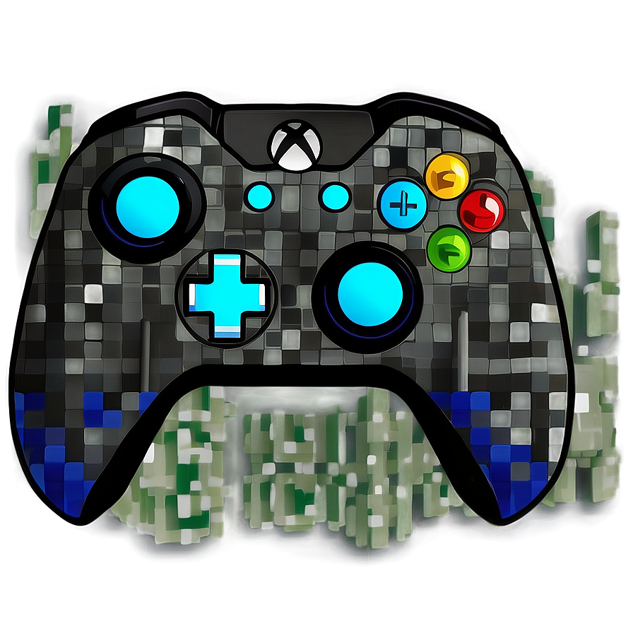 Xbox Controller Minecraft Creeper Png 05252024