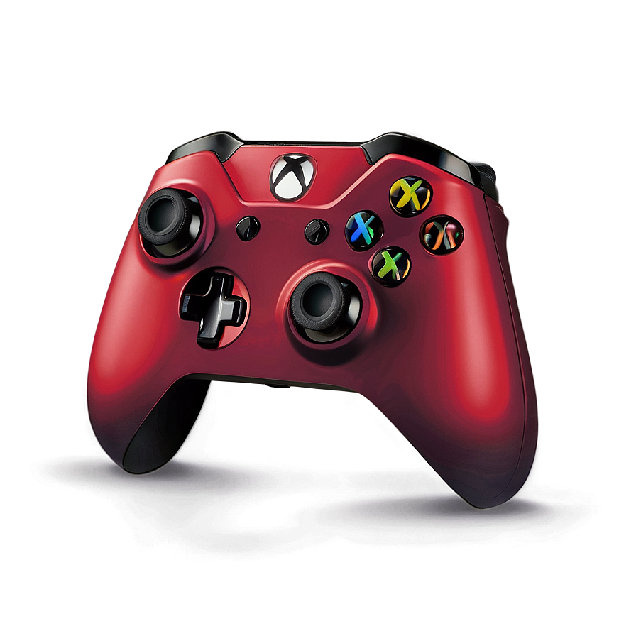Xbox Controller Red Variant PNG luv23 PNG with transparent background