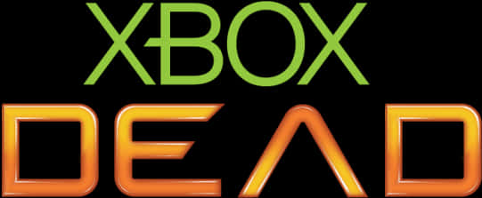 Xbox_ Dead_ Text_ Logo