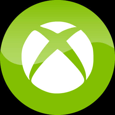 Xbox Logo Green Circle Background