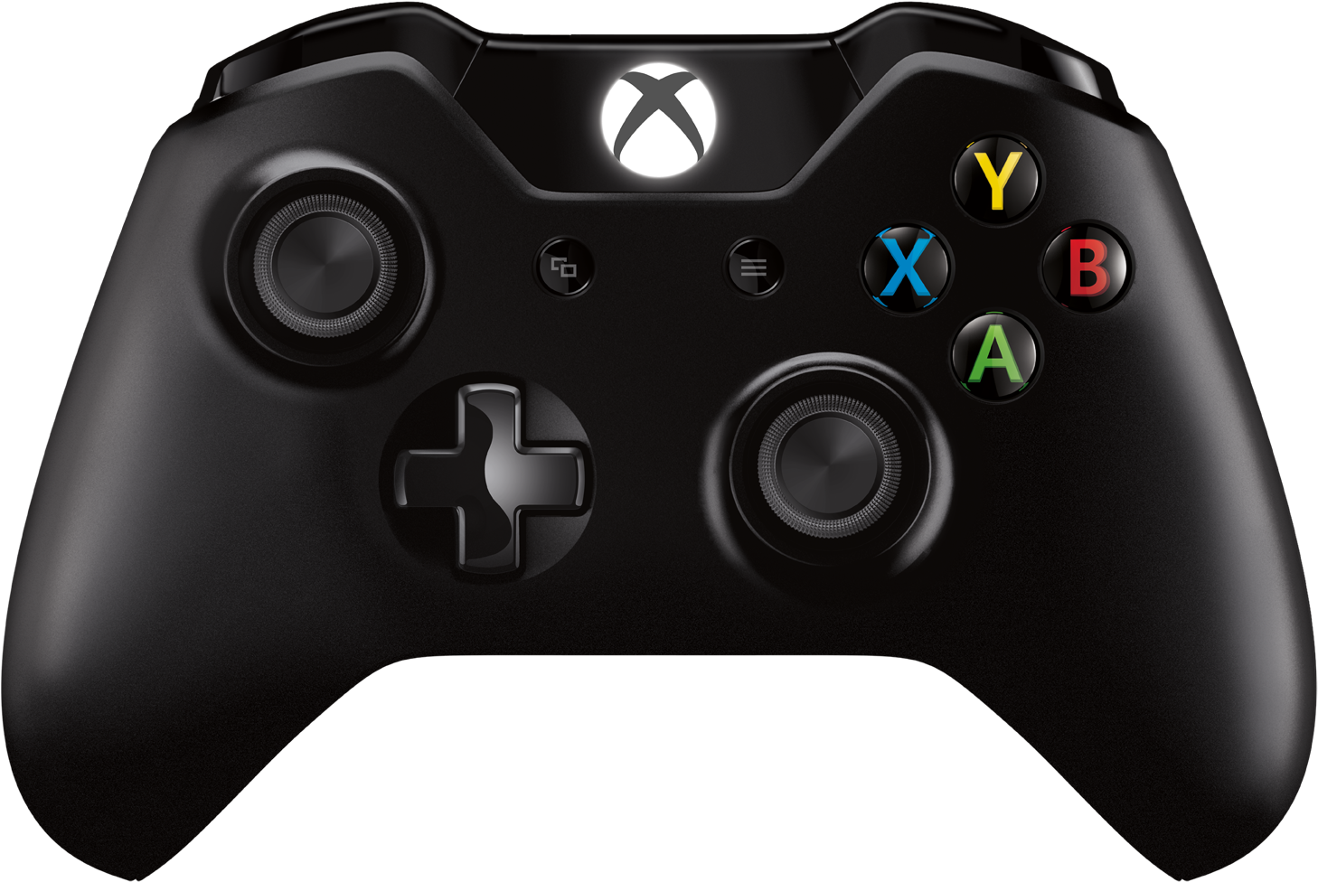 Xbox 360 Controller Xbox One Controller Black - Transparent Xbox Controller Png, Png Download PNG with transparent background