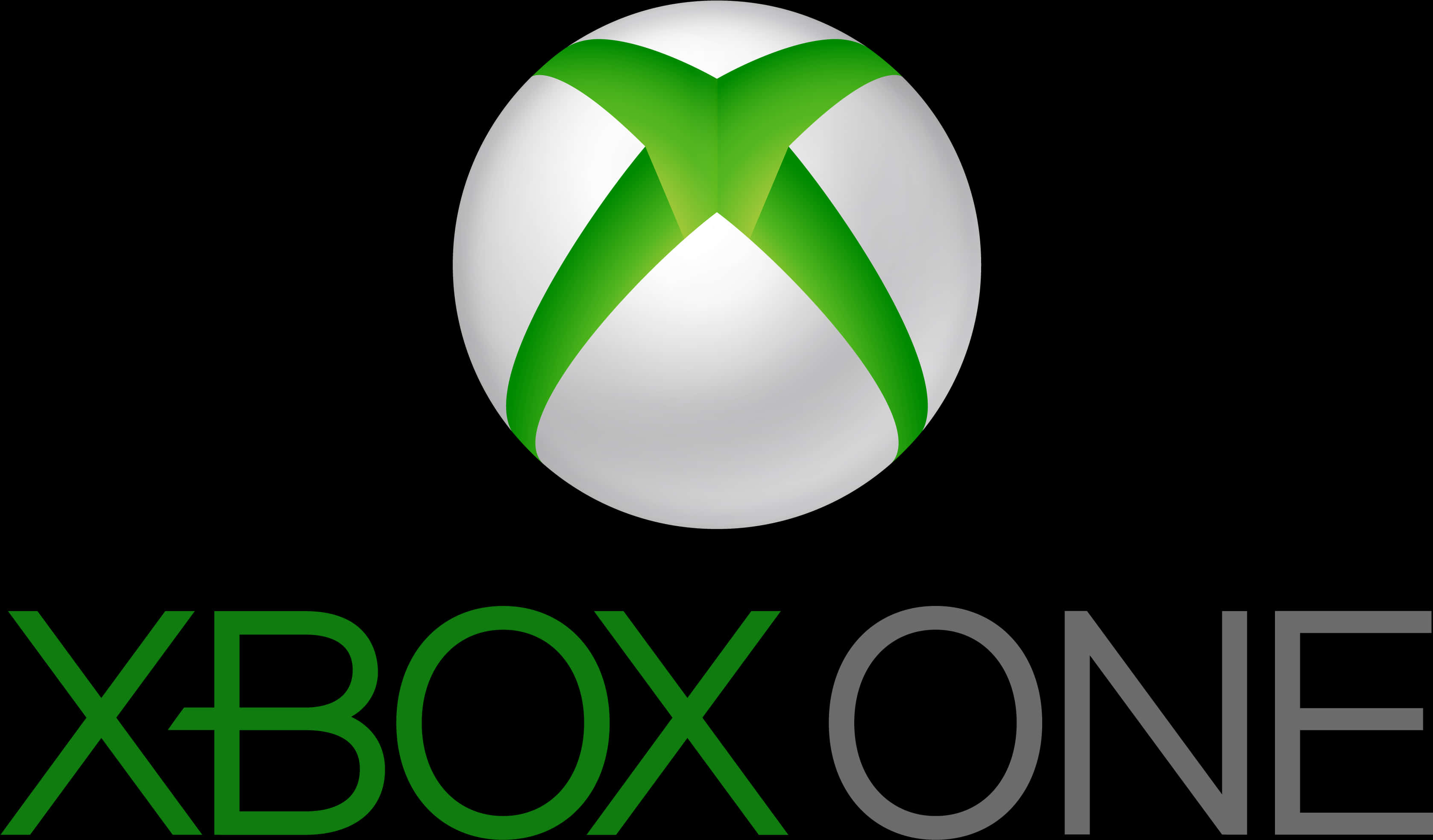 Xbox One Logo Black Background