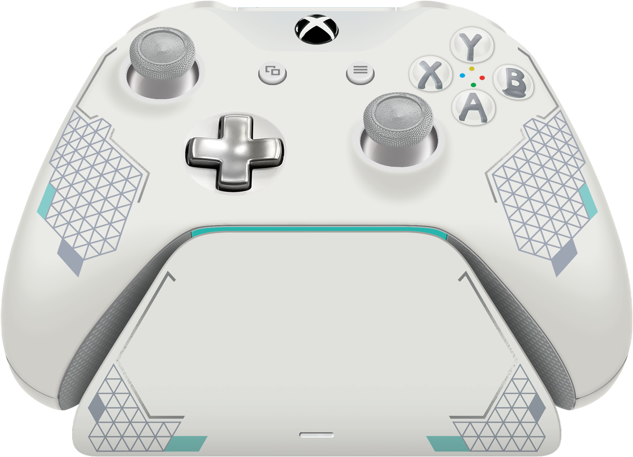 Sport White Special Edition Xbox Pro Charging Stand - Xbox One Sport Controller, HD Png Download PNG with transparent background