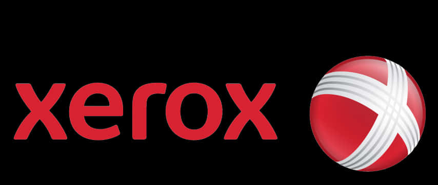 Xerox Logo Redand White