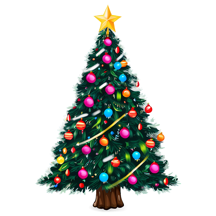 Xmas Tree Holiday Spirit Png Otu