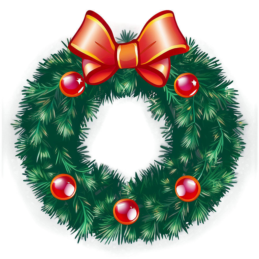 Xmas Wreath PNG 29 PNG image with a transparent background, free high-resolution download