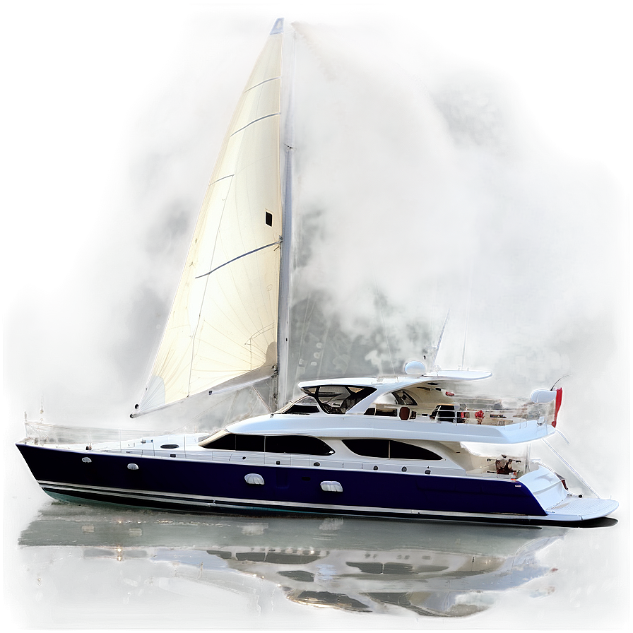 Yacht In Rough Seas Png 05242024