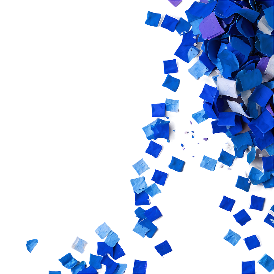 Yale Blue Confetti Spread Png Dyc