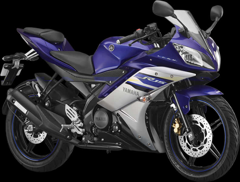 Yamaha R15 Blue Sportbike