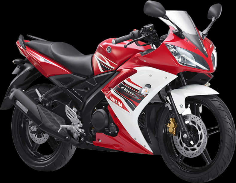 Yamaha R15 Redand White Sportbike