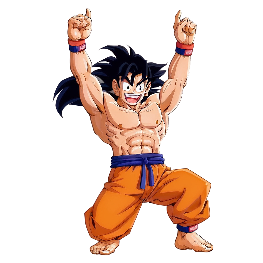 Yamcha's Victory Pose Png 32