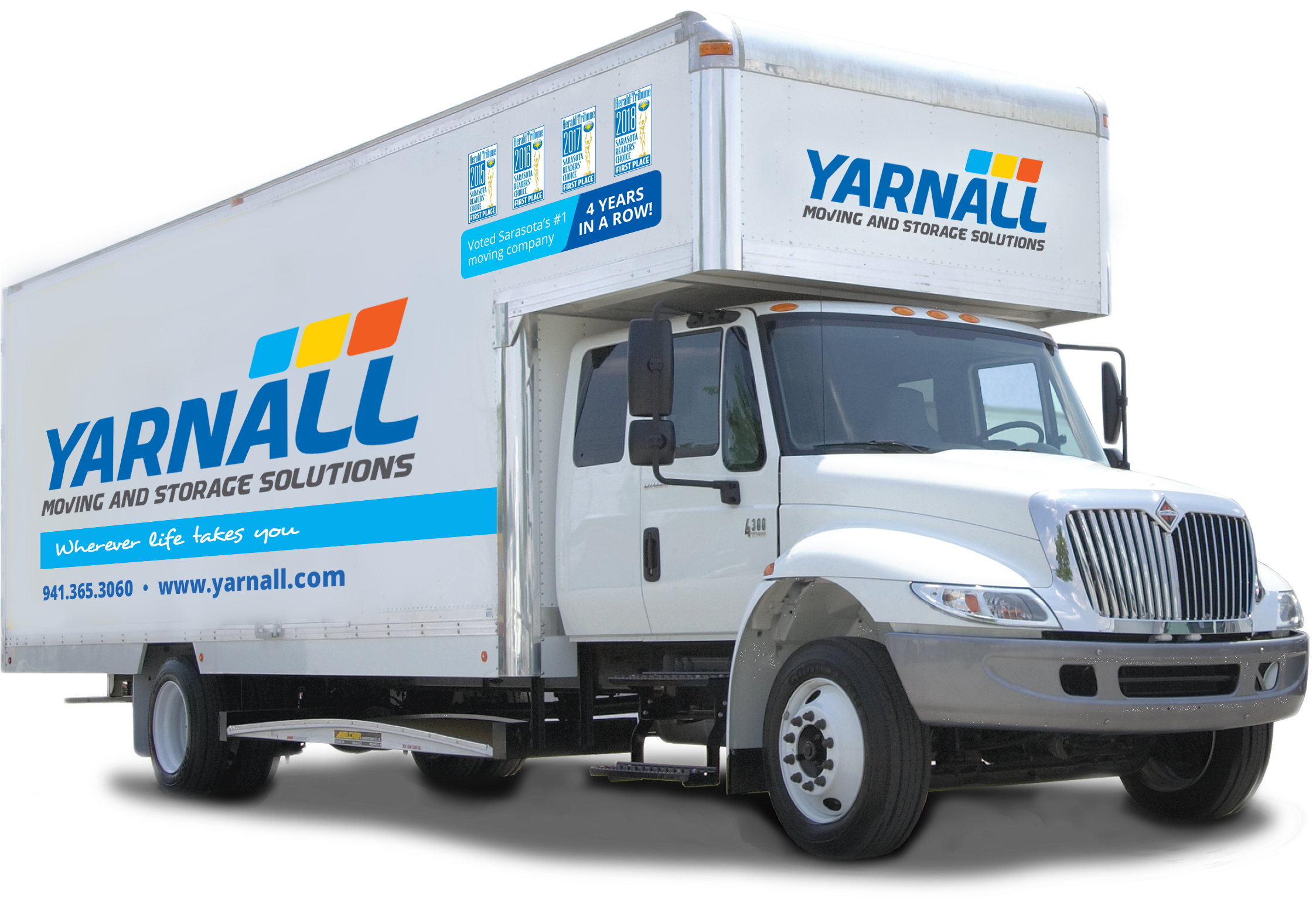 Moving Truck Png, Transparent Png PNG with transparent background