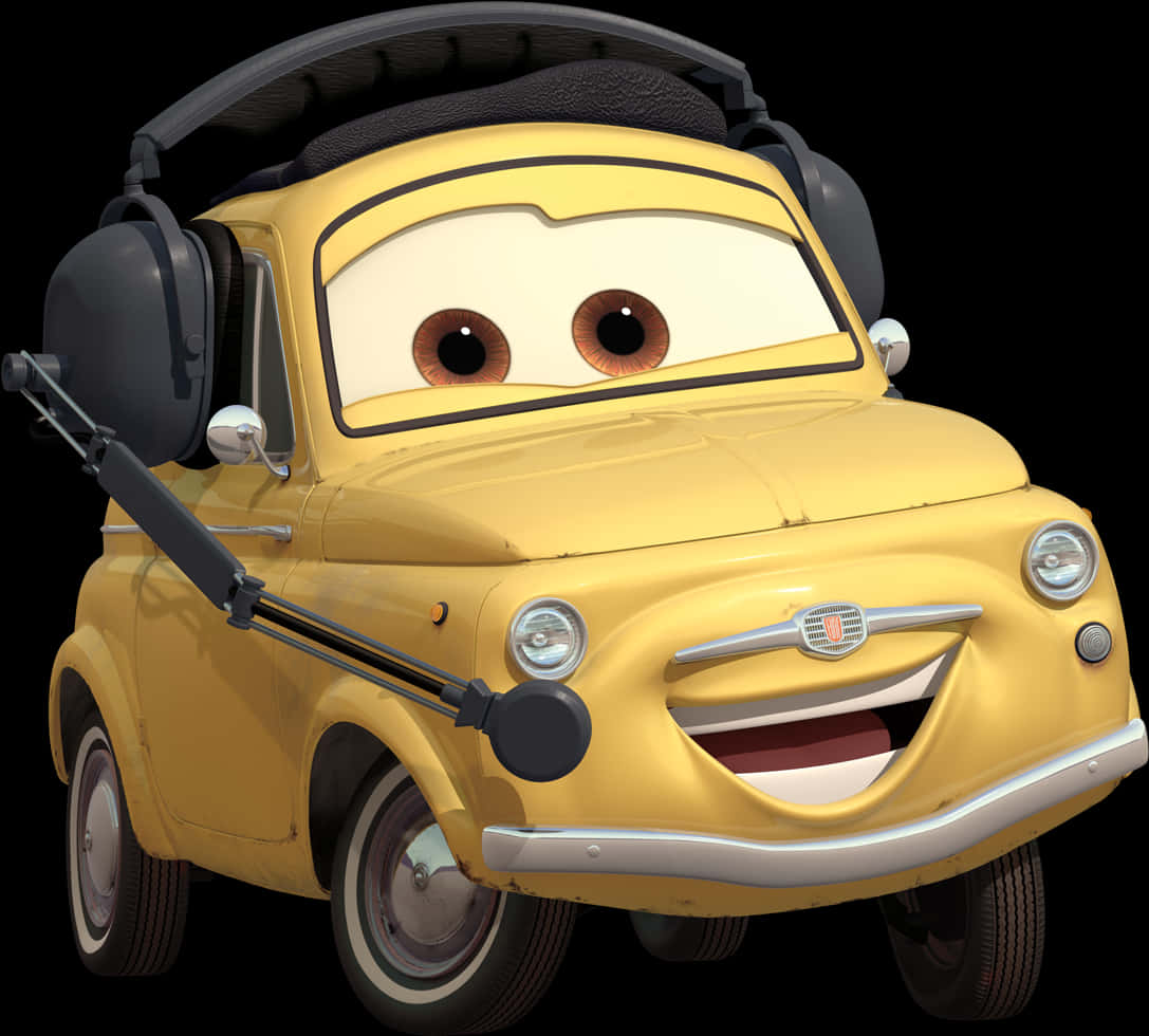 Cars 2 Cars Mater-national Championship Luigi Lightning - Luigi Cars Png, Transparent Png PNG with transparent background