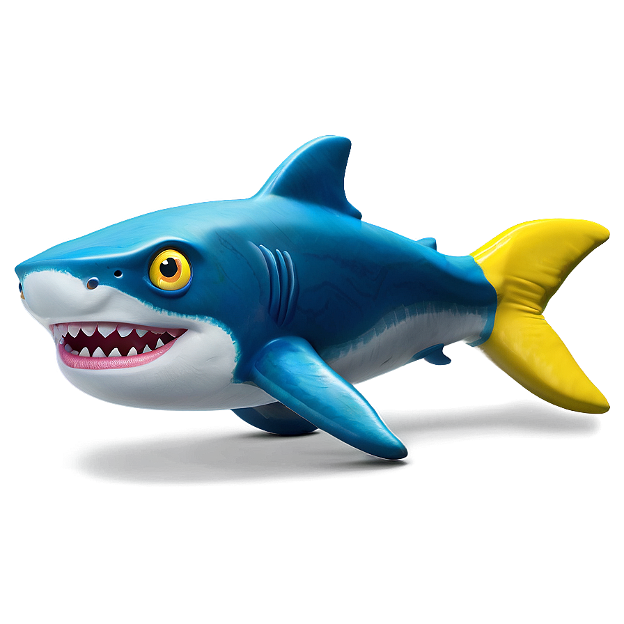 Yellow Baby Shark Character Png 91