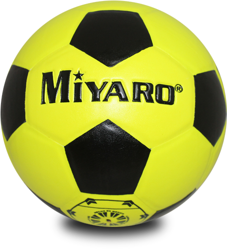 Yellow Black Miyaro Soccer Ball