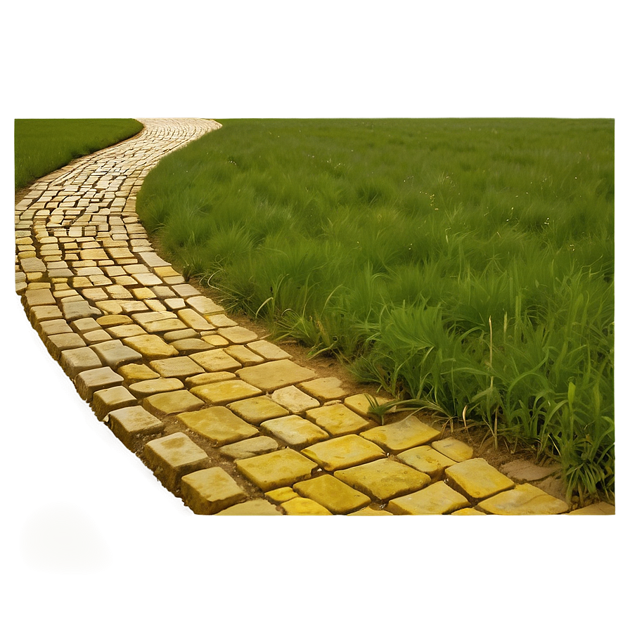 Yellow Brick Road In Moonlight Png Eyy78 Image