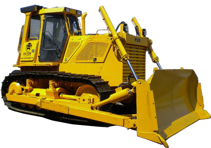 Yellow Bulldozer Construction Equipment