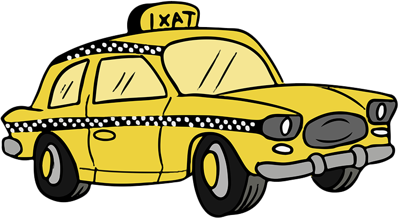 Clipart Of Wednesday, Taxi And Cb, HD Png Download PNG with transparent background