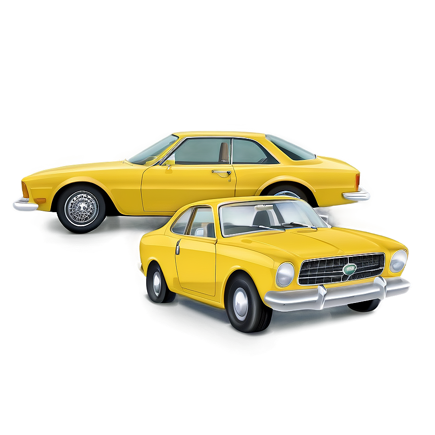 Yellow Car Illustration Png Sxa5