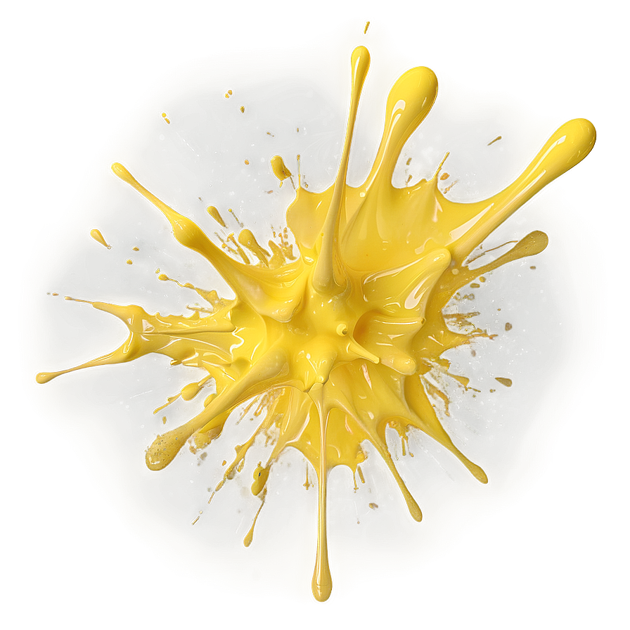 Yellow Color Splash Png 69