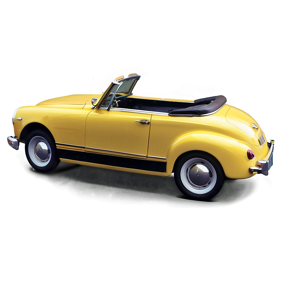 Yellow Convertible Car Png 82