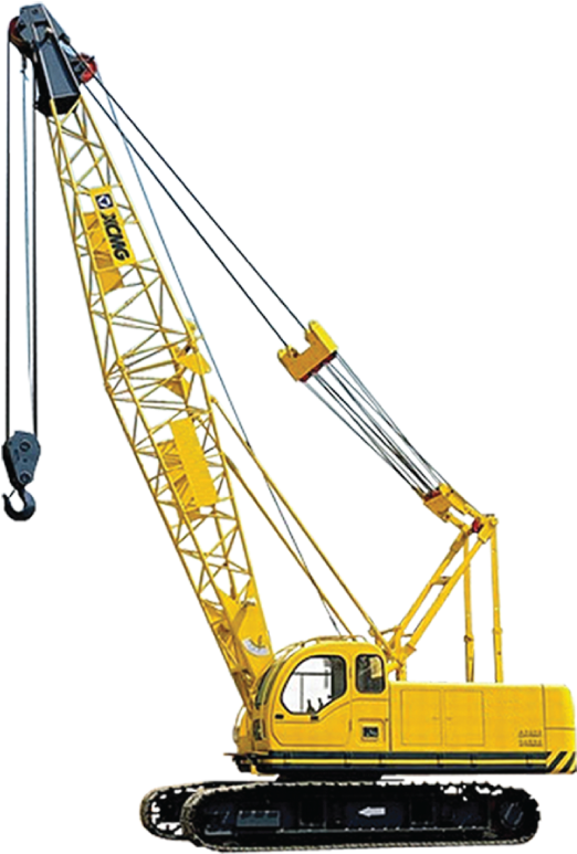 Crane Free Png Image - Crawler Crane 150 T, Transparent Png PNG with transparent background