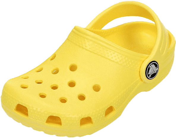 Yellow Croc Sandal Single