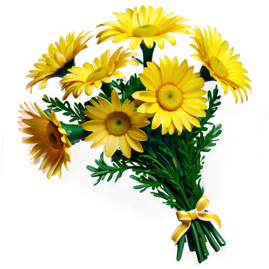 Yellow Daisy Bouquet Png 57